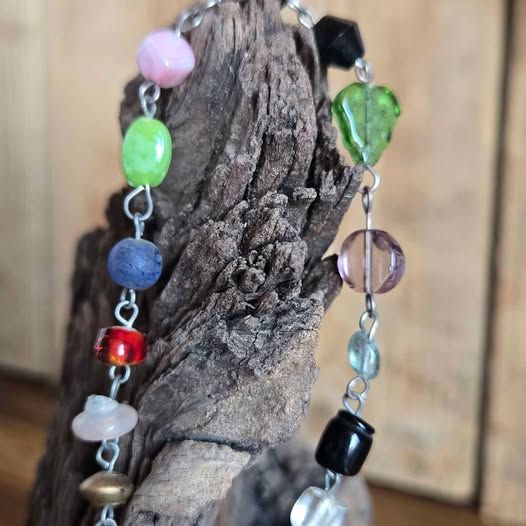Mixed Bead Bracelet | Upcycled & New Glass Beads